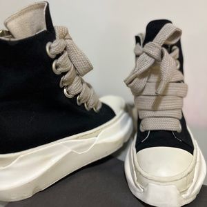 rick owens drkshdw jumbo laces